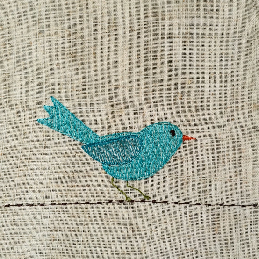 Linen Embroidered Table Runner - Picture 7 of 7
